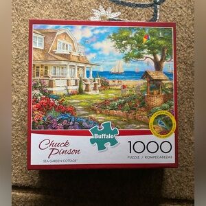 Buffalo David Bitton Sea Garden Cottage Puzzle - 1000 Pieces